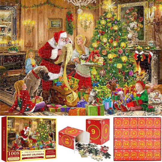 Advent Calendar The Jigsaw Puzzle Χάρτινο