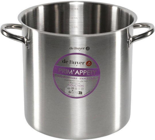 De Buyer Prim Appety Rostfreier Stahl Kochtopf 5lt / 24cm