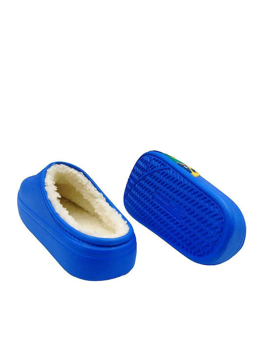 Kinderhausschuhe Blau