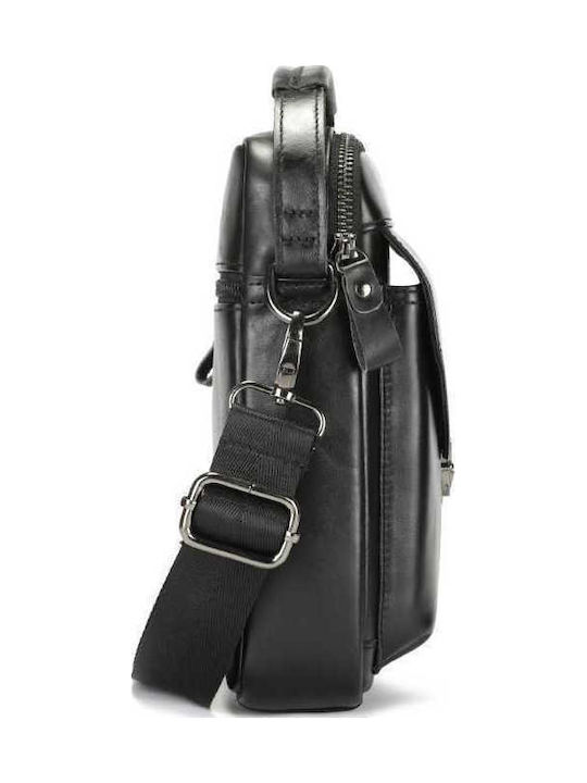 Leather Men's Bag Shoulder / Crossbody Black
