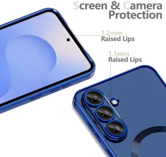 Tech-Protect Magflex Задна корица Силикон Син (Galaxy S25 FE)