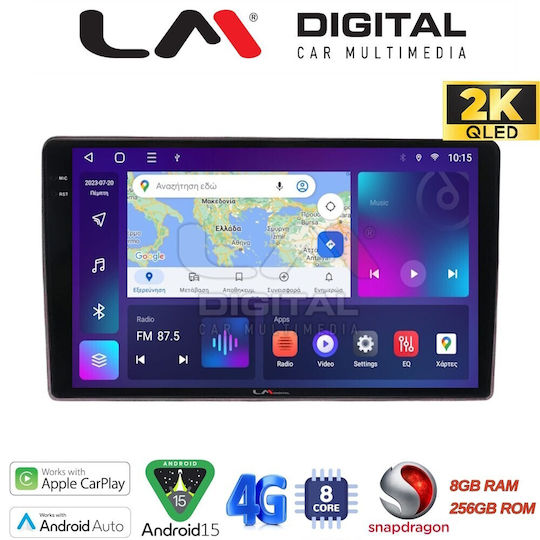 LM Digital Ηχοσύστημα Αυτοκινήτου για Alfa Romeo Brera 2000 (Bluetooth/USB/WiFi/GPS/Apple-Carplay/Android-Auto) με Οθόνη Αφής 9.5"