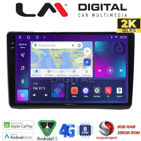 LM Digital Car Audio System for Opel Vivaro Renault Trafic Nissan Primastar 2002 >2009 (Bluetooth/USB/WiFi/GPS/Apple-Carplay/Android-Auto)