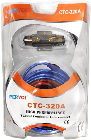 PerVoi Σετ Καλωδίων Ενισχυτή Αυτοκινήτου 1000W 6m