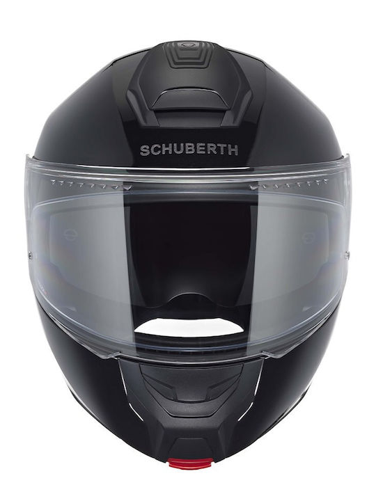 Schuberth Concept Glossy Black Motorcycle Helmet Flip-Up ECE 22.06 1660gr with Pinlock and Sunvisor