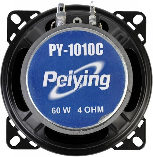 Peiying Автомобилен Високоговорител PY-1010C 4" с 60W RMS (2 път)