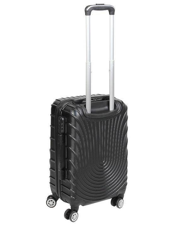 Keskor Medium Black Suitcase With 4 Wheels Height 57cm