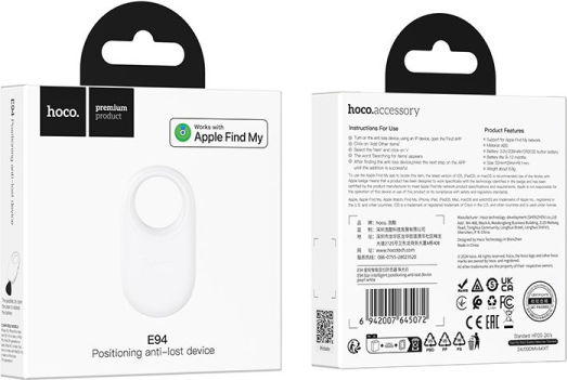 Hoco E94 Apple Find My Perlen Weiß