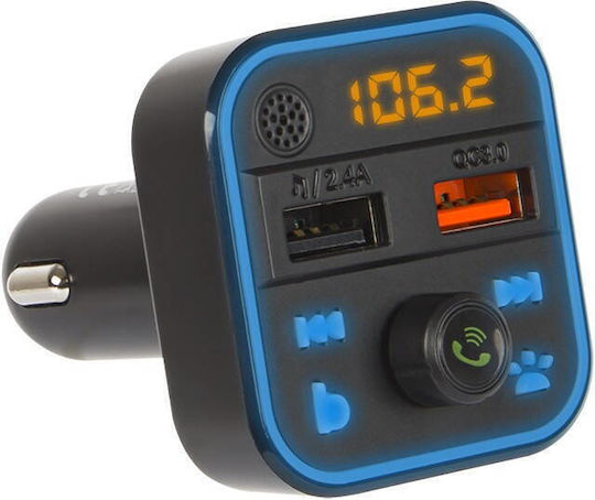 Blow FM Transmitter Autovehicul Qc3.0 cu Bluetooth