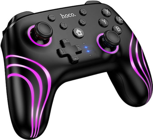 Hoco GA2 Ασύρματο Gamepad για PC / Switch / Switch 2 Μαύρο