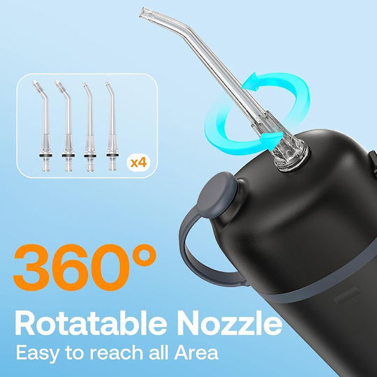 Bitvae Water Flosser Μαύρο