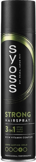 Syoss Strong Hold 3 Λακ για Δυνατό Κράτημα 400ml