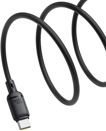 Pudding Schnelles Laden Datenkabel Smartphone USB zu USB Typ-C 3a 2m Schwarzes