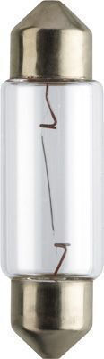 Комплект 10 бр. бордови крушки Festoon T10.5x38 12V Philips