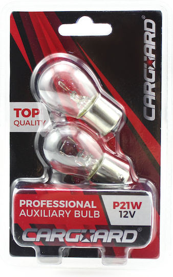 Set 2 P21w Bulbs Clear Carguard