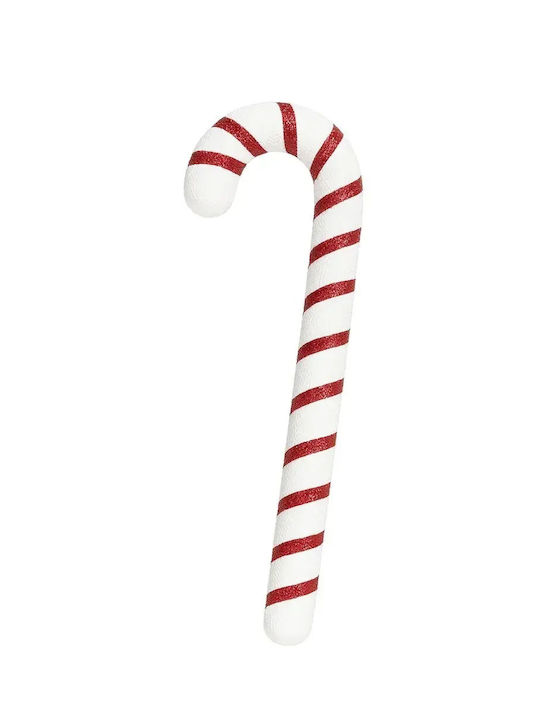 SteweHome Weihnachtsbaumschmuck Zuckerstangen Dekor Weiß Rot 3×3×30 Cm