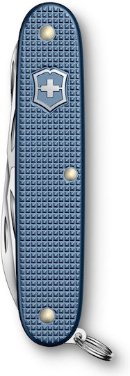 Victorinox Pioneer X Alox Schweizer Taschenmesser Schlüsselanhänger Blau