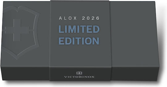 Victorinox Pioneer X Alox Schweizer Taschenmesser Schlüsselanhänger Blau