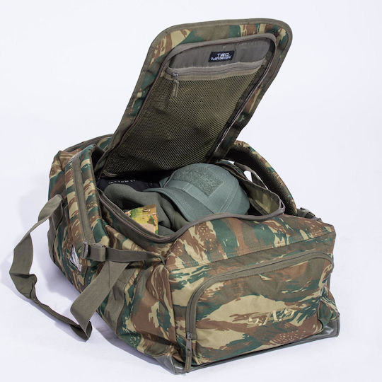Tac Maven Military Backpack Travel made of Polyester Greek Variation 45lt