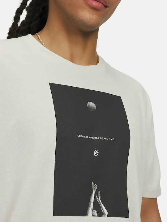 Curry T-shirt Μπεζ