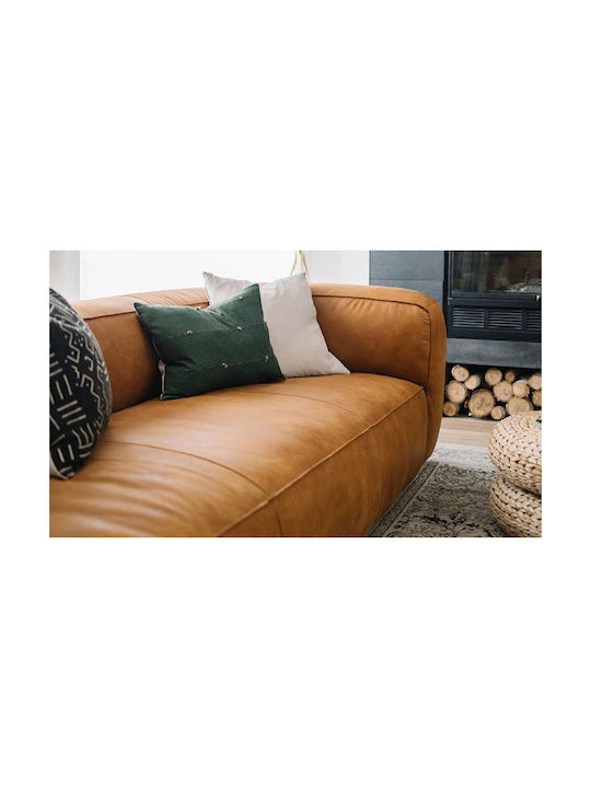 Dreisitzer Sofa Orange 240x95x80cm