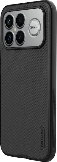 Nillkin Super Frosted Back Cover Plastic / Silicone Black (Poco F8 Ultra)