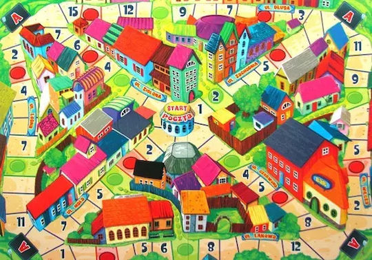 Board Game Postmen for 2-6 Players 7+ Years Old (PL) Alexander