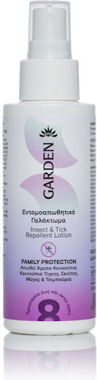 Garden Insect & Tick Εντομοαπωθητικό Γαλάκτωμα σε Spray Κατάλληλο για Παιδιά 100ml