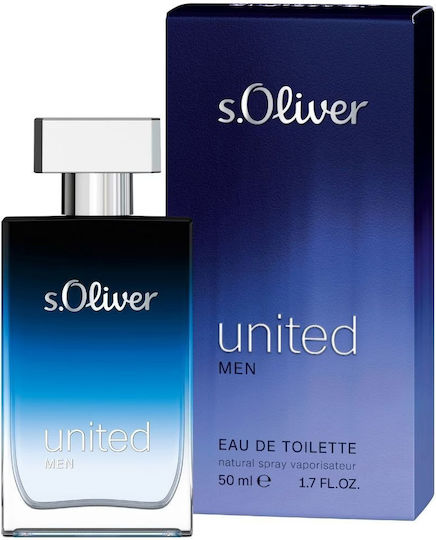 S.oliver United Men Eau De Toilette 50 Ml