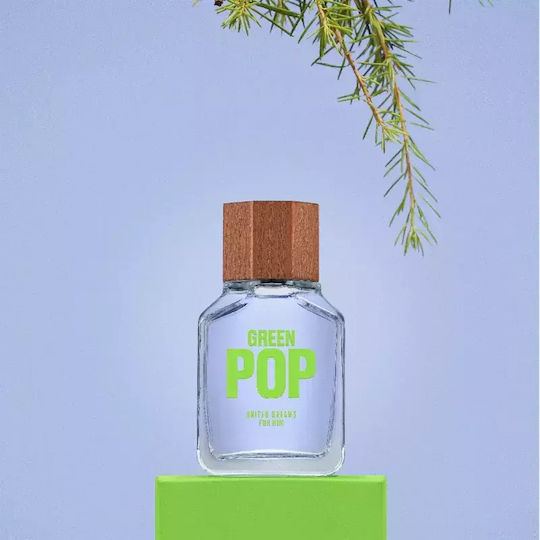 Benetton United Dreams Green Pop Him Eau De Toilette Bărbați 100 Ml