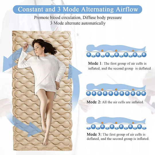 Fitconn Fu-am001l Anti-decubitus Mattress Compressor 200 X 90 Beige