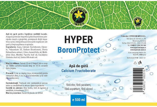 Mouthwash Hypericum Boronprotect 500 Ml