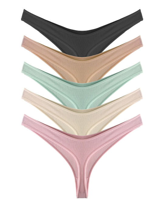 Women's String MultiPack Multicolour