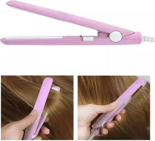 Mini Haarglätter mit Keramikplatten