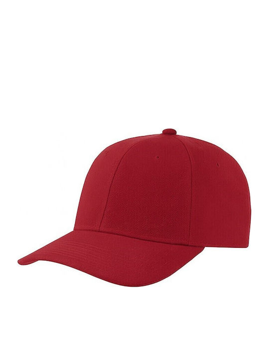 Atlantis Beat Jockey Hat 100% Polyester 400g/m Red
