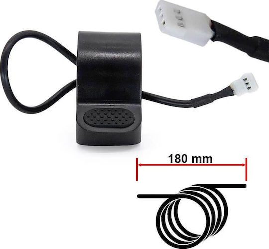 Electric Scooter Throttle Ducati Pro I Evo Es Black