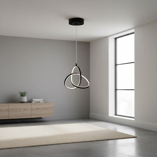 Home Lighting Lustră Negru