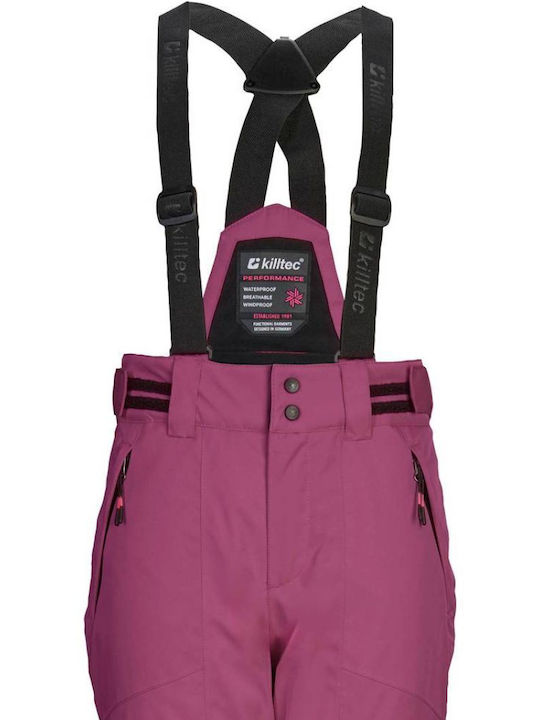 Killtec Ksw 43488-498 Παιδικό Παντελόνι Σκι & Snowboard Φούξια