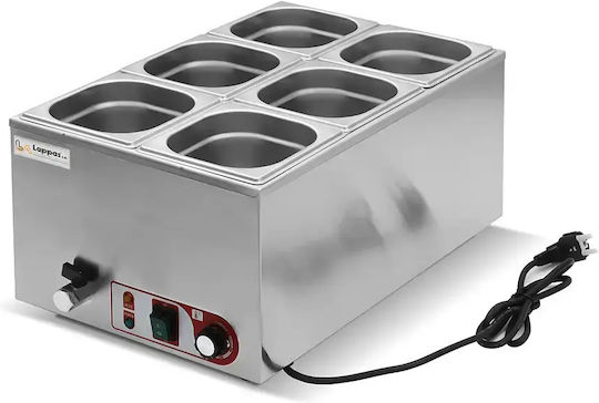 Lappas Commercial Electric Bain Marie xGN1/6 1.2kW