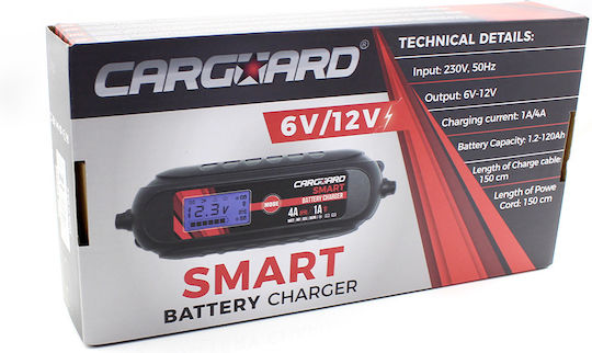 CarGuard Încărcător Baterie Auto & Motocicletă 6/12V