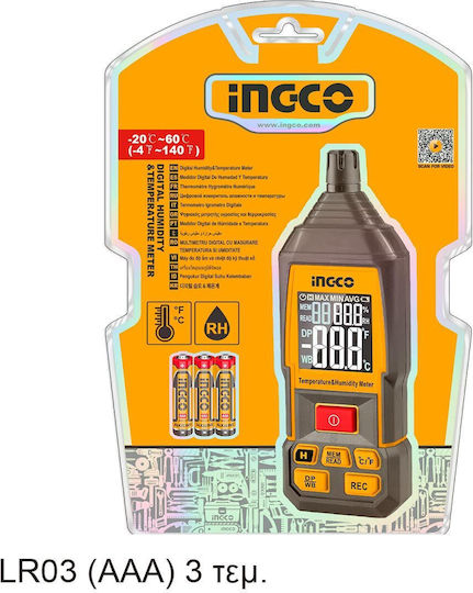 Ingco Digital Moisture Sensor HETHT031
