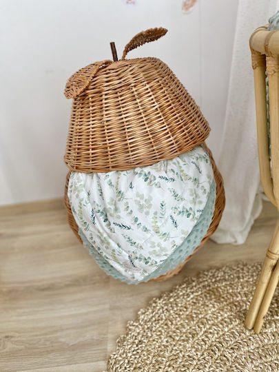 Velvet White Κουβέρτα Eucalyptus Βαμβακερή Πολύχρωμο