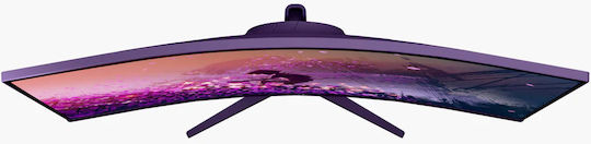 Arozzi Nova Ultrawide VA Curved Gaming Monitor 34 Inches QHD 3440x1440 165Hz with Response Time 4ms GTG Purple