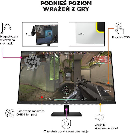 HP OMEN Transcend OLED Gaming Monitor 31.5" FHD 1920x1080 240Hz