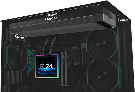 Lian Li HydroShift II LCD-S 360N Μαύρο