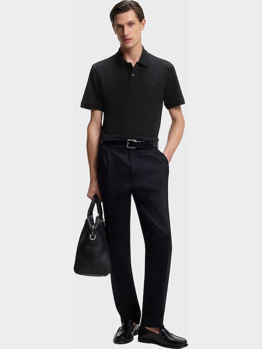 Pallas Pallas Polo T-Shirt Schwarz
