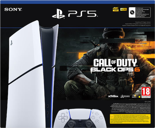 Sony PlayStation 5 Slim Digital 1TB Call of Duty: Black Ops 6 (Pachet Oficial)