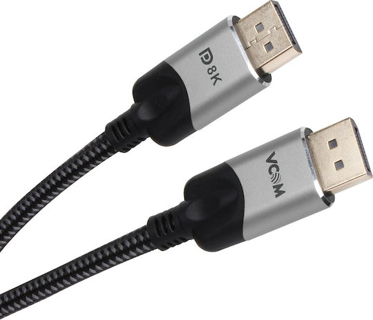Vcom Cg635-3m кабел DisplayPort M към DisplayPort M 3m черен 8K@60Hz