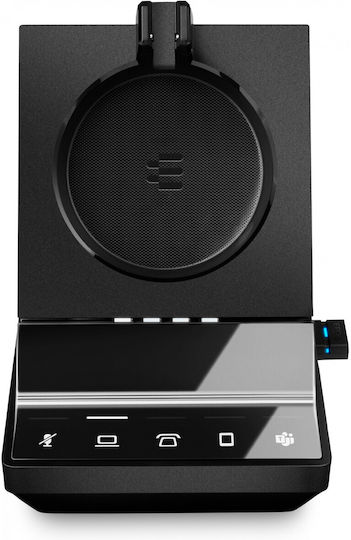 Epos IMPACT SDW 5016T MS-Mono 3-in-1 Drahtlos Auf dem Ohr Multimedia-Headsets mit Mikrofon in Schwarz Farbe