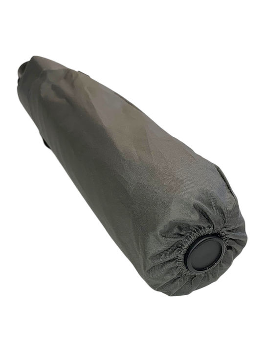 Blue Drop Rezistent la vânt Automat Umbrelă de ploaie Compact Gri